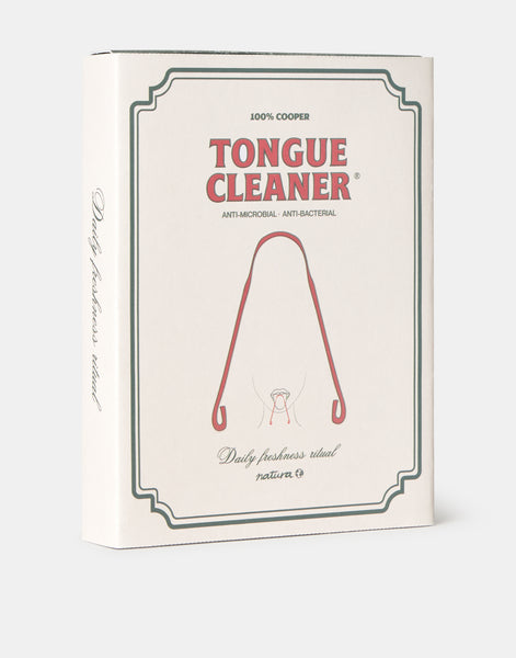 Limpiador de lengua metálico