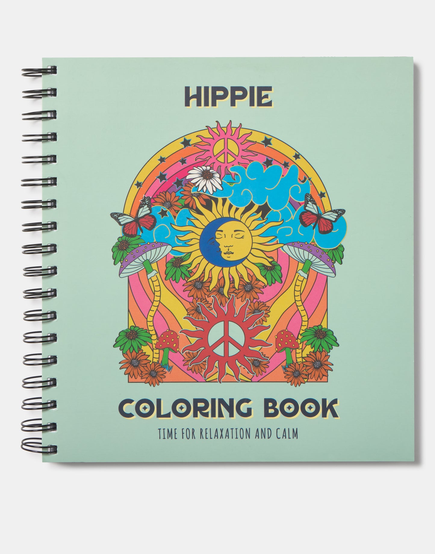 Hippie Paint Book