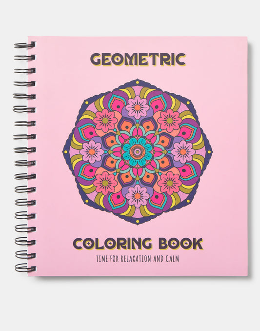 Libro para pintar geométrico