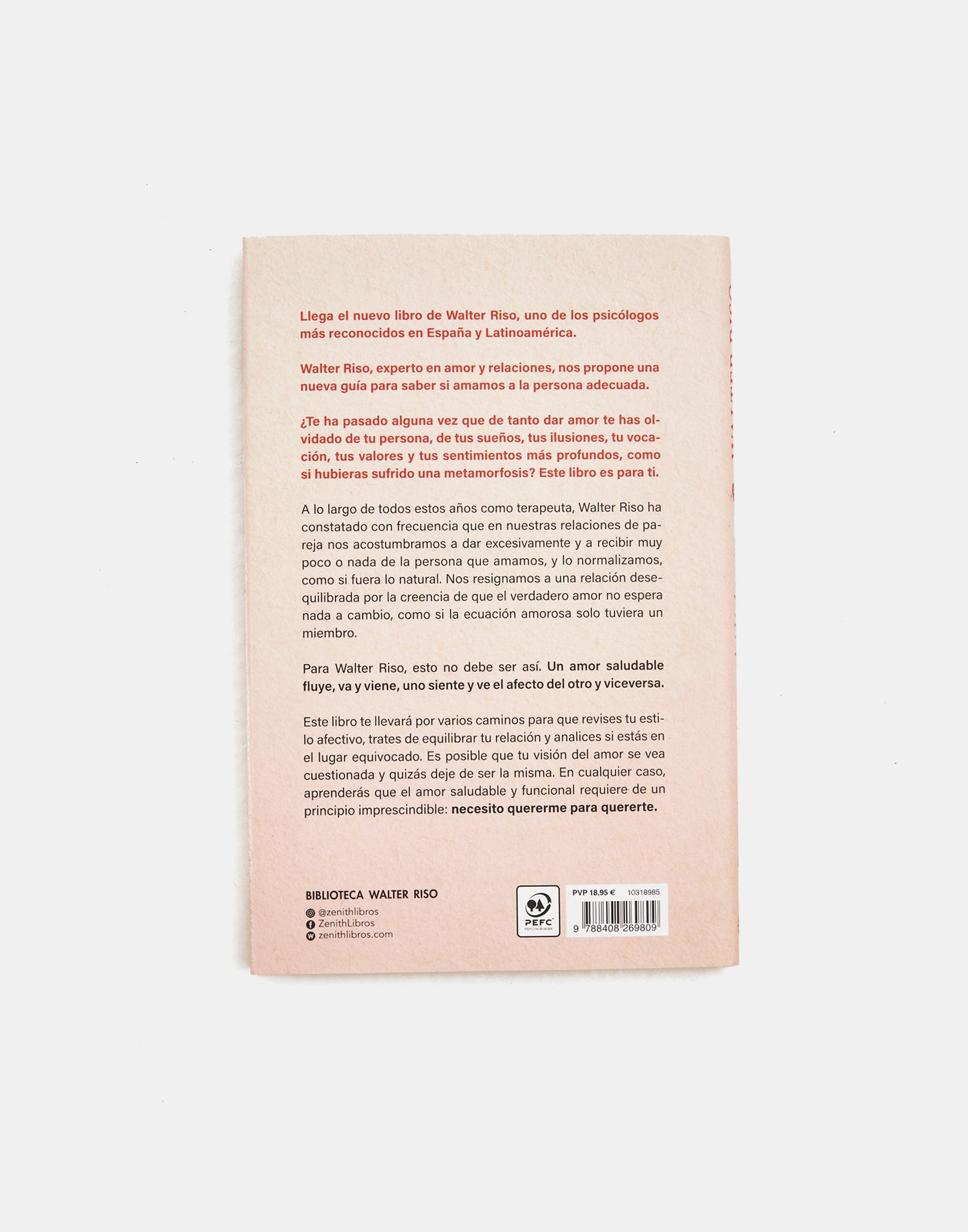 De tanto amarte, me olvidé de mí