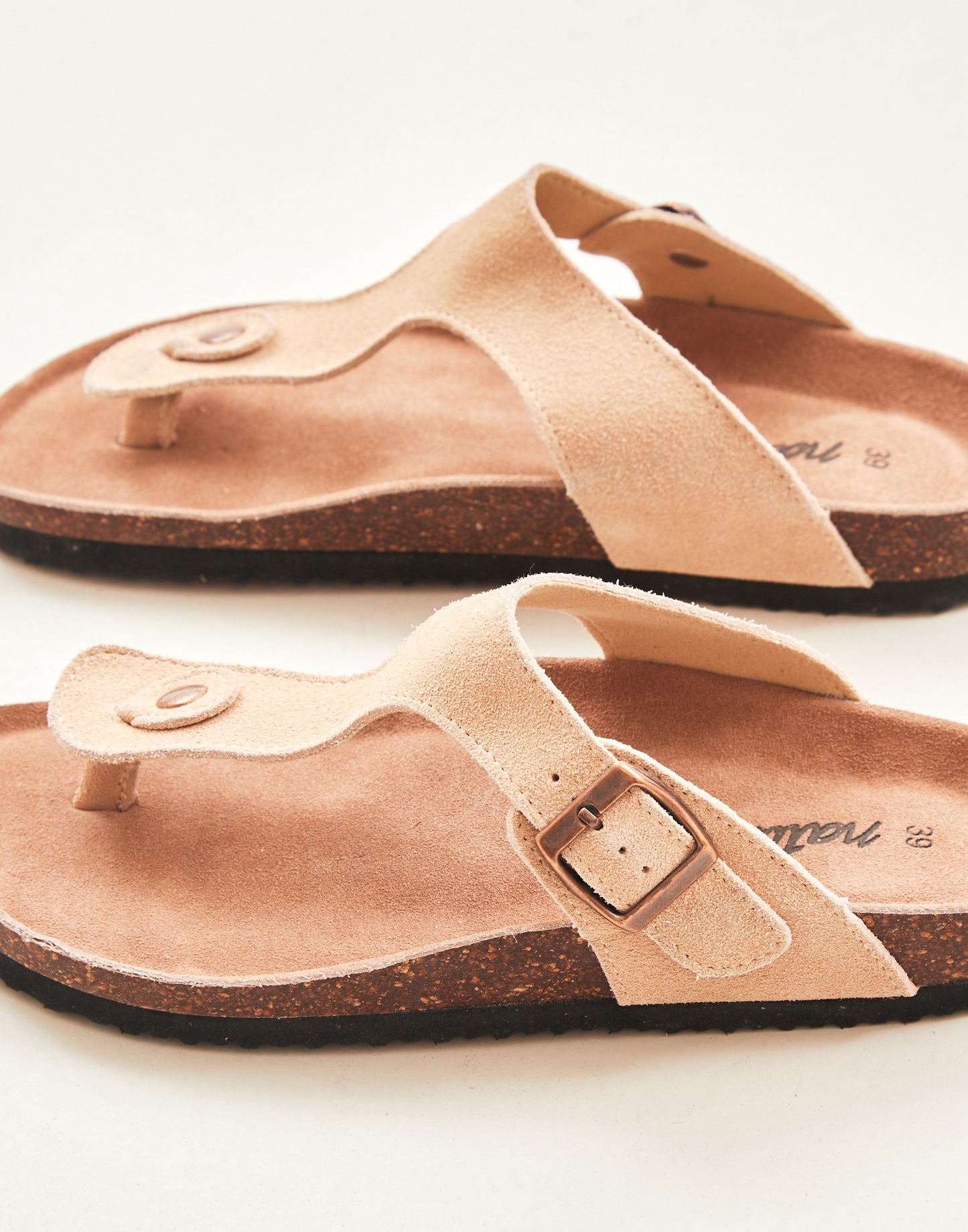 Sandale ergonomique en cuir pour orteils