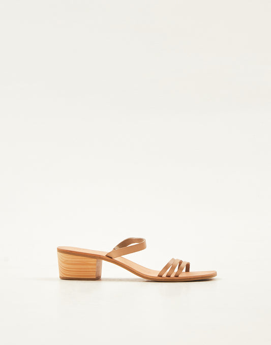 Strappy heel sandal