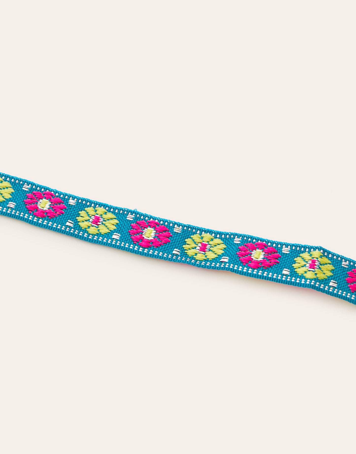 Lurex thread bracelet
