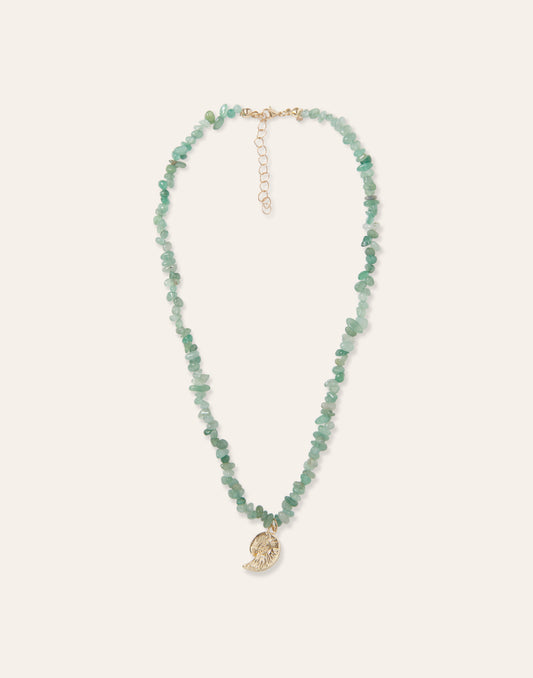 Seashell Stone Necklace