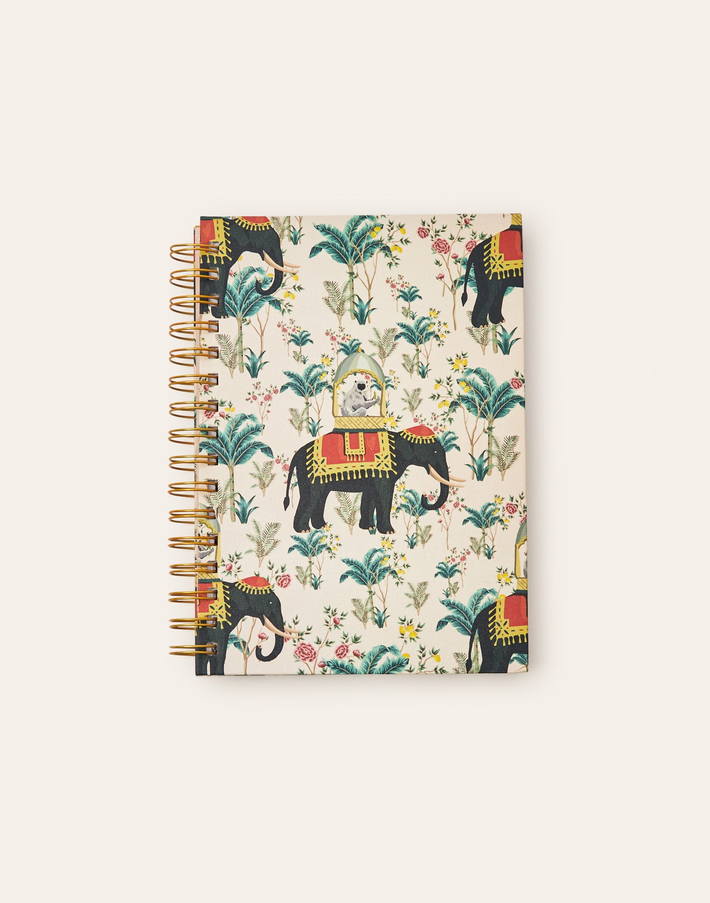 Spiral-bound covered notebook Elephant