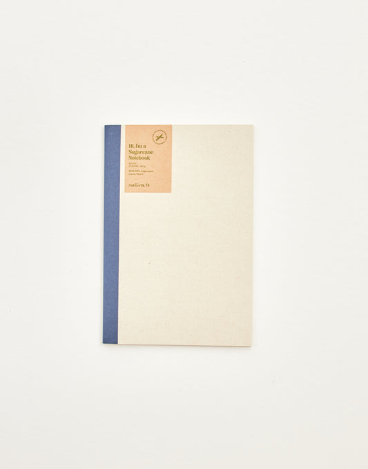 A5 notebook with colored spine