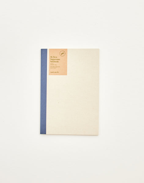 A5 notebook with colored spine