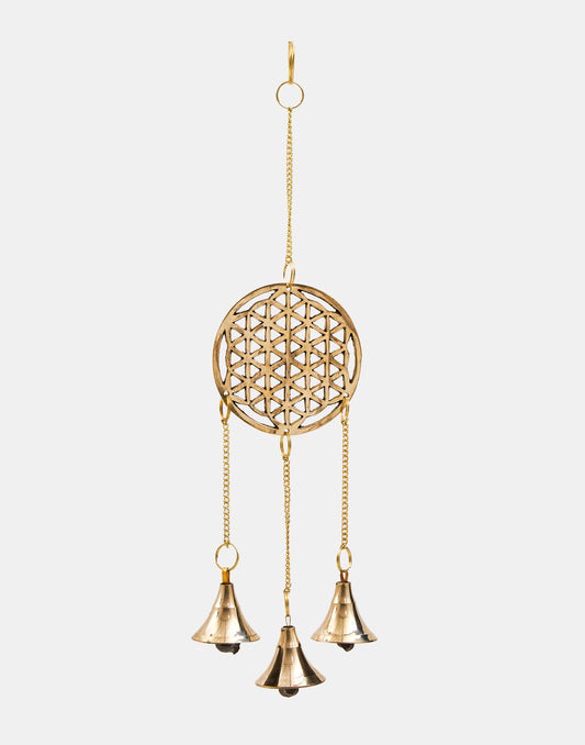 Flower of Life wind chime