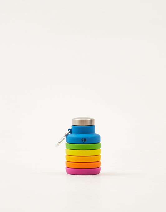 Botella plegable rainbow