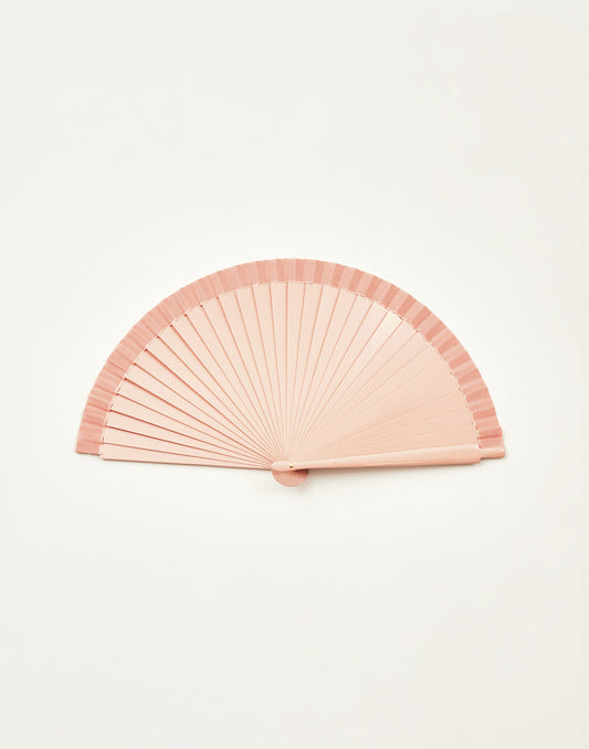 Plain monochrome fan