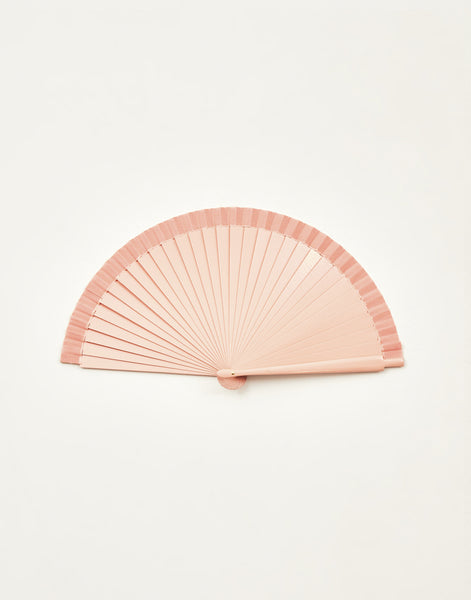 Plain monochrome fan