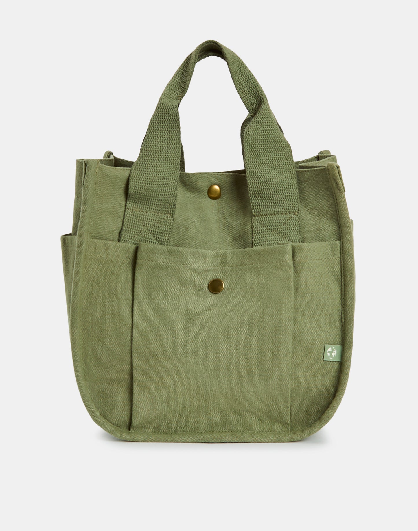 Washed canvas bag