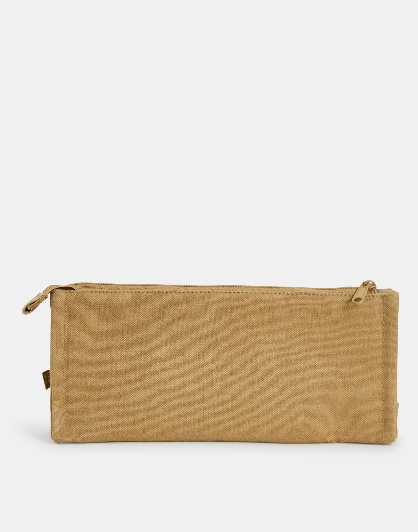 Washed canvas pencil case