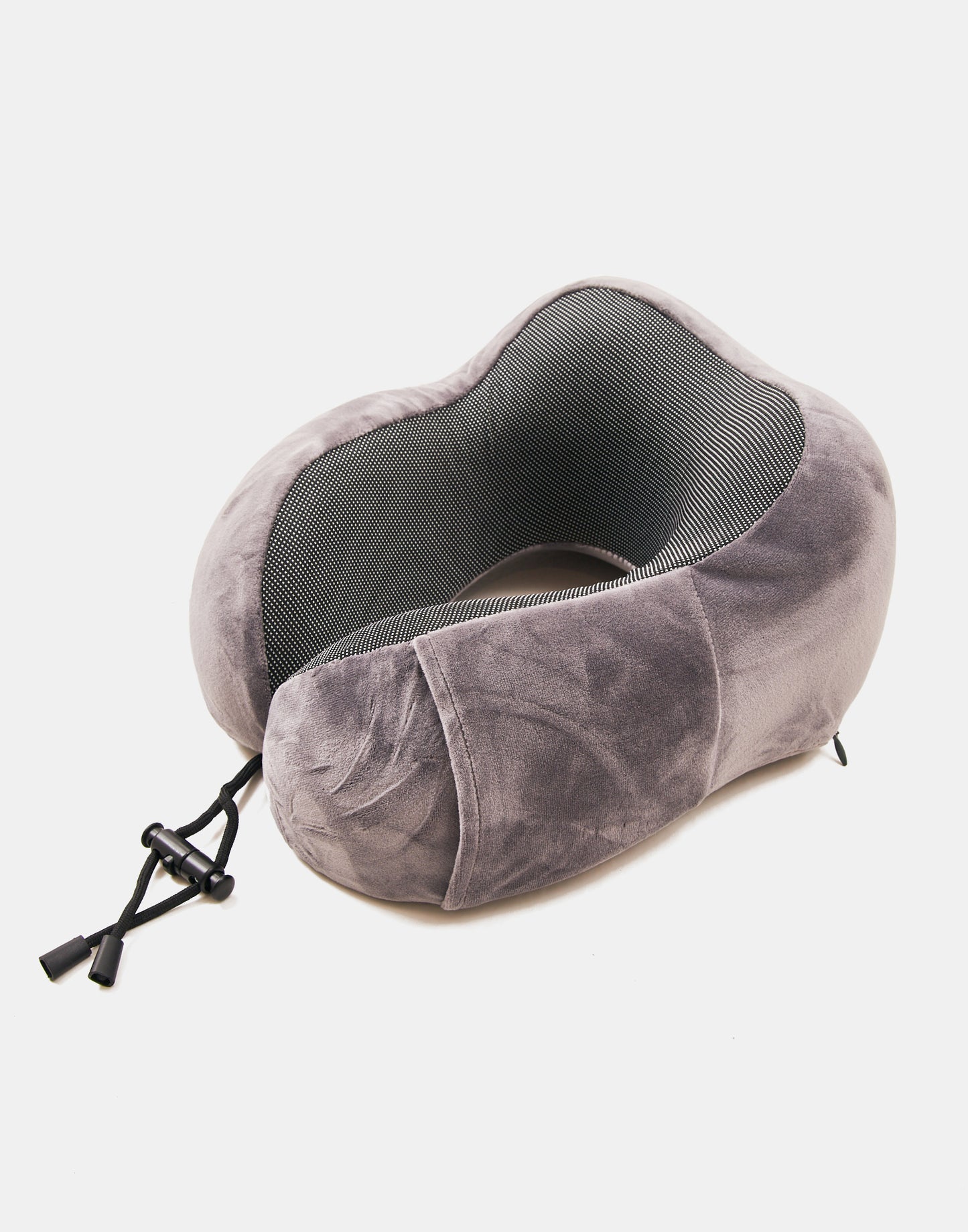 Travel kit with neck pillow