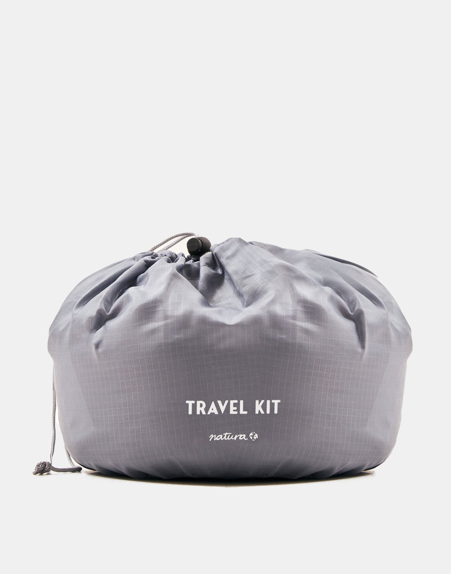Travel kit with neck pillow
