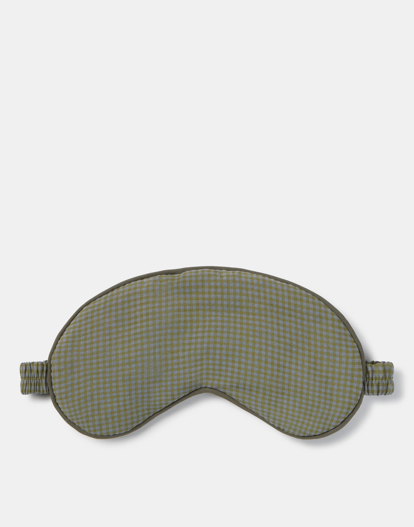 Checkered eye mask