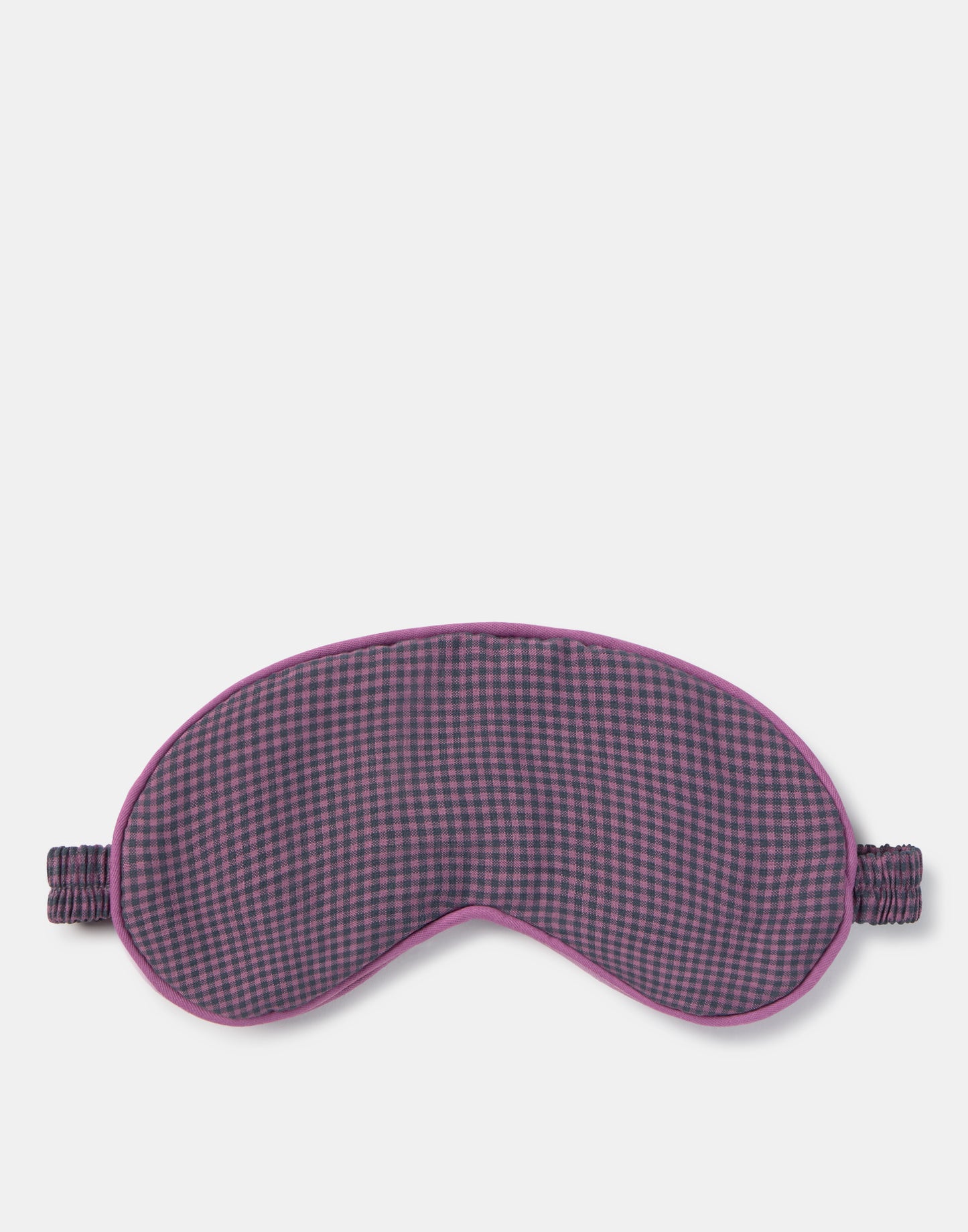 Checkered eye mask