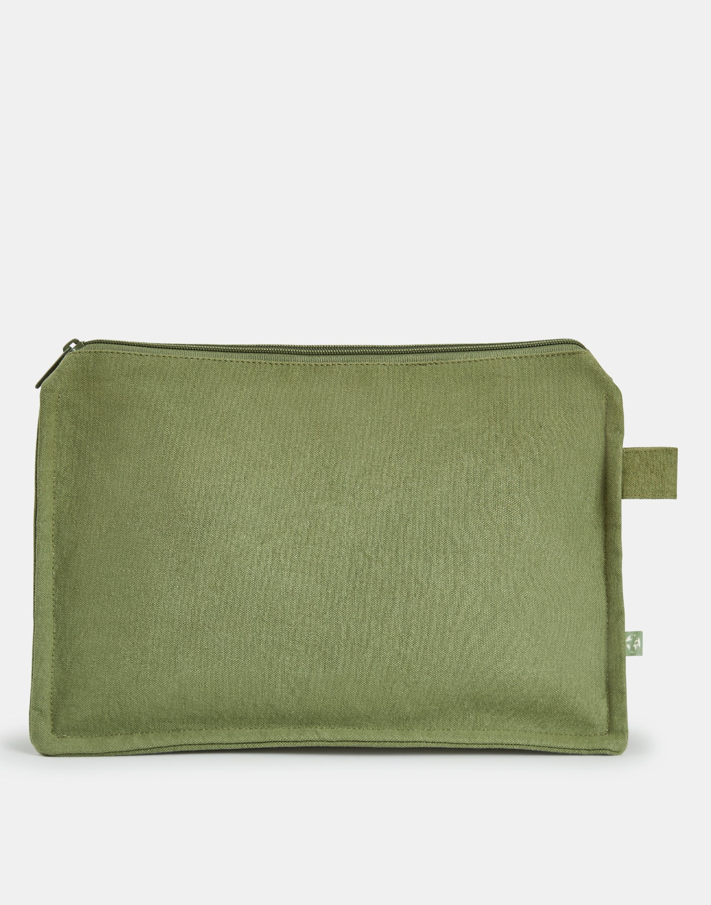 Washed canvas toiletry bag