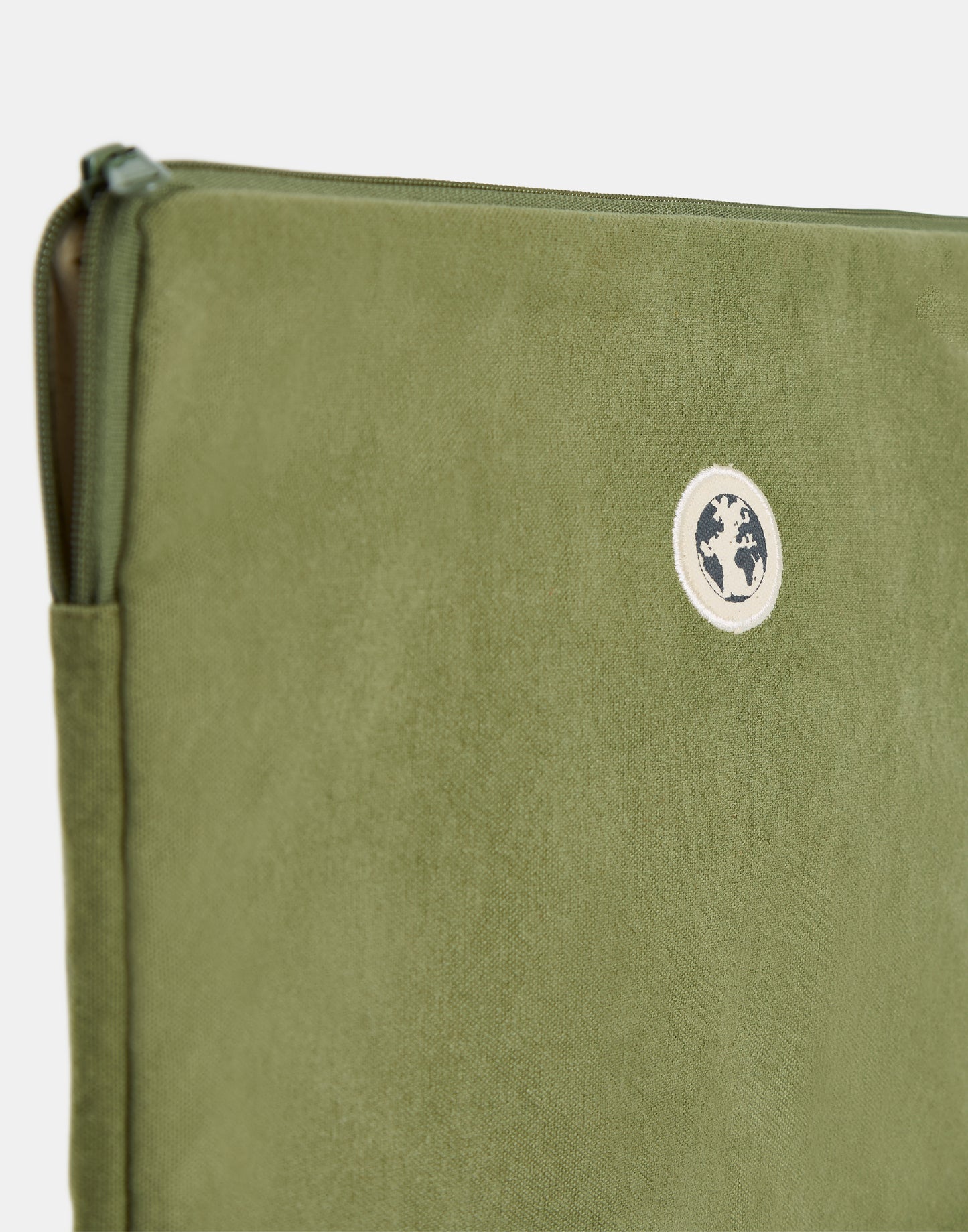 Washed canvas tablet case