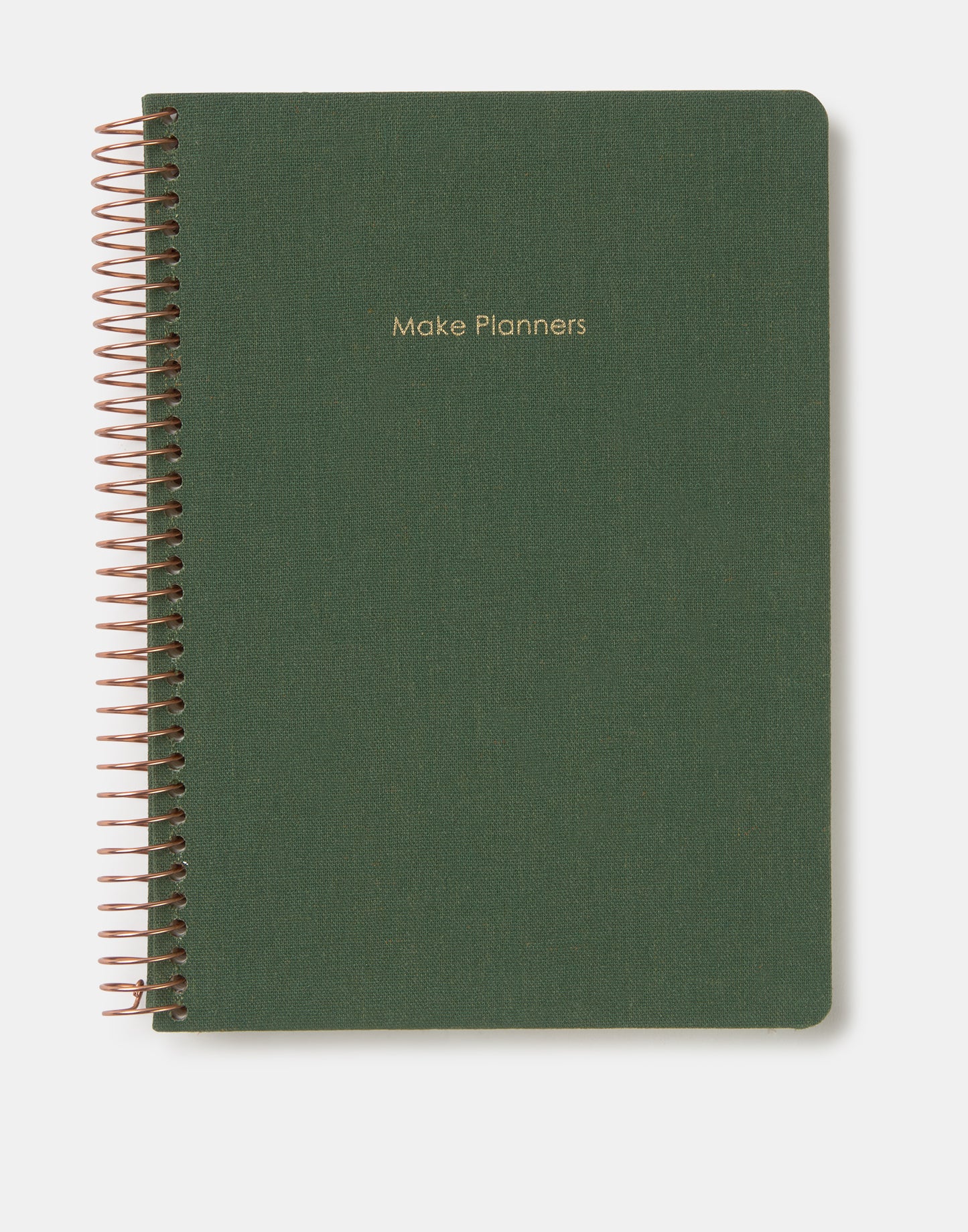 Linen-covered notebook