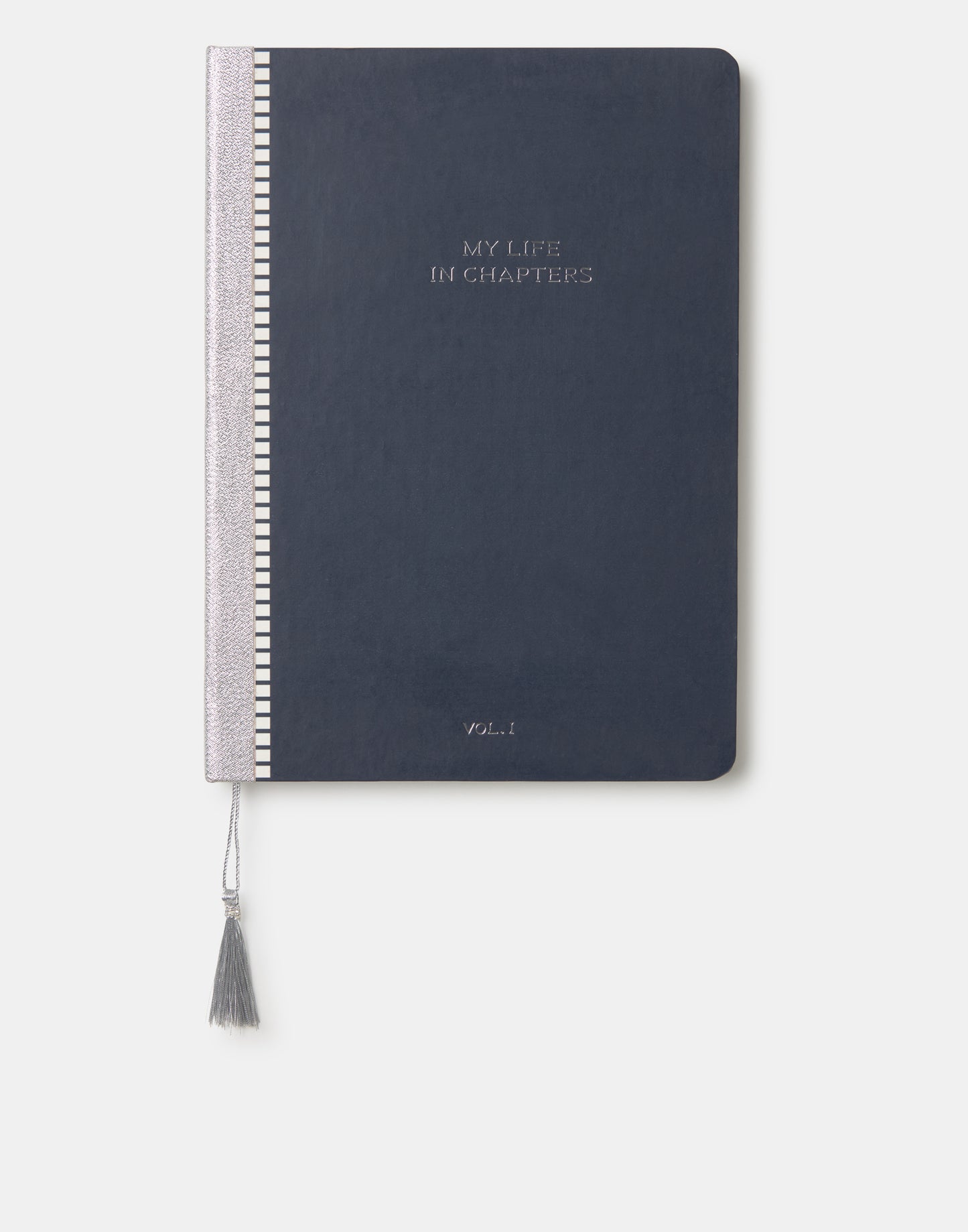 Silver spine notebook