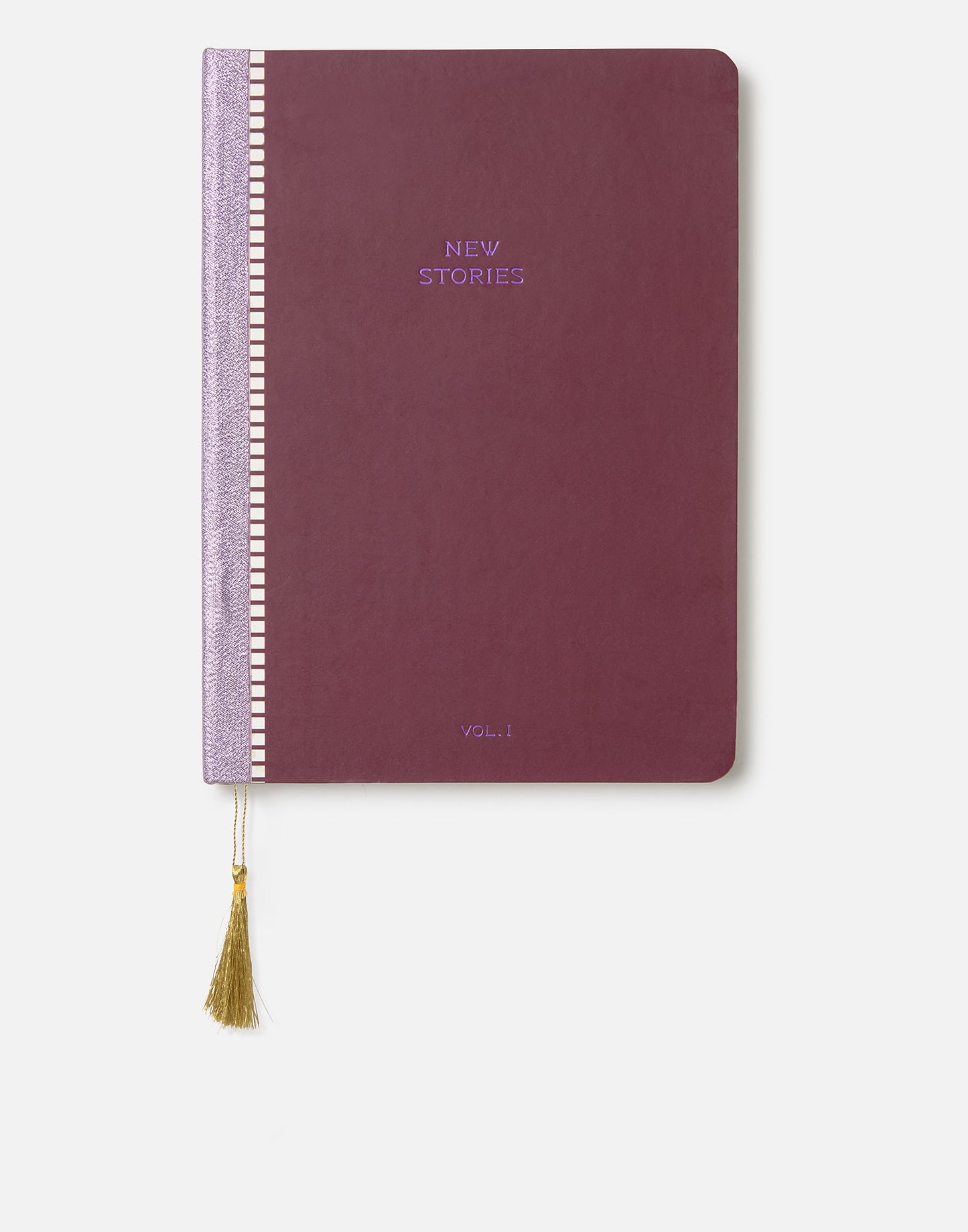 Silver spine notebook