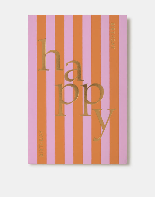 Geburtstagskarte "Happy Birthday"