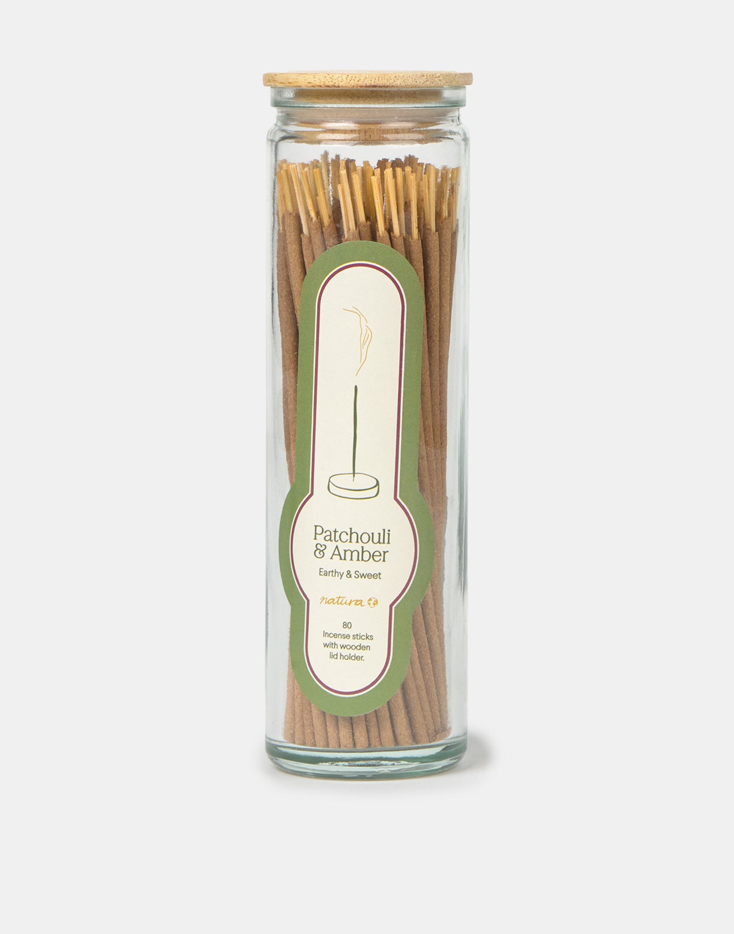 Incense tube with 80 sticks