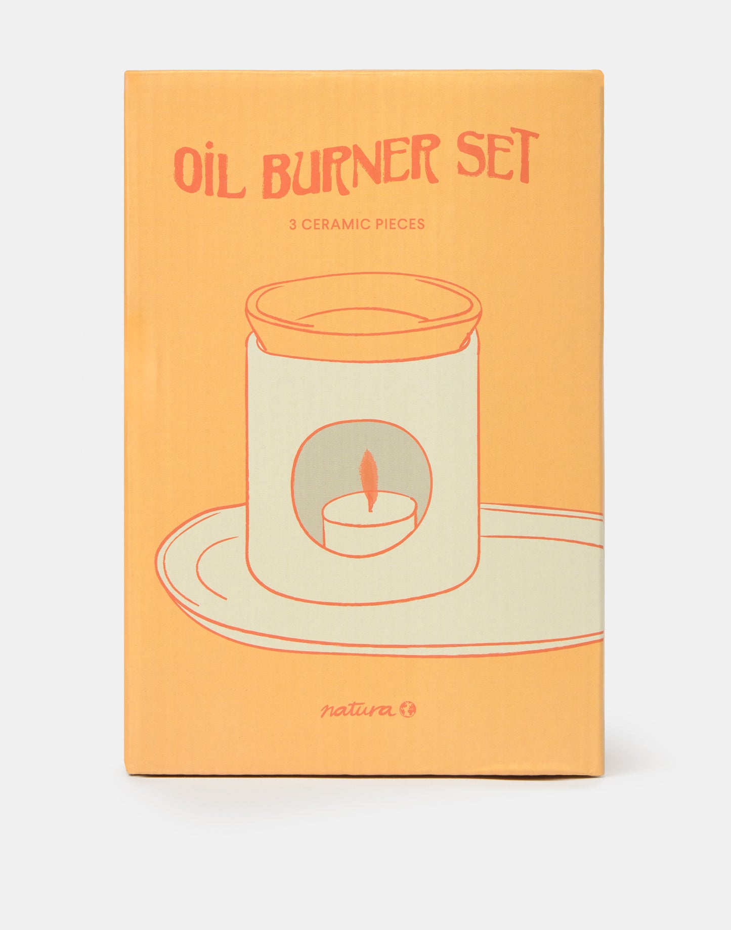 Burner set with base