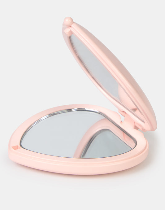 Mini heart-shaped mirror