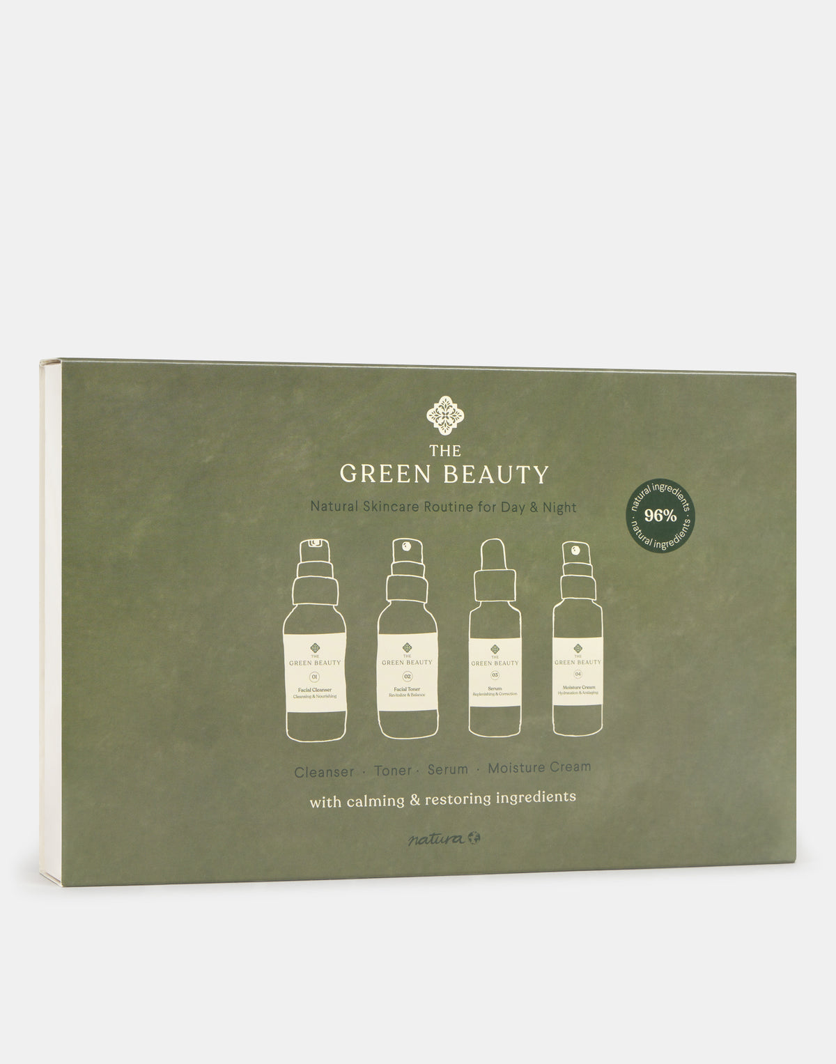 Set de cuidado facial The Green Beauty