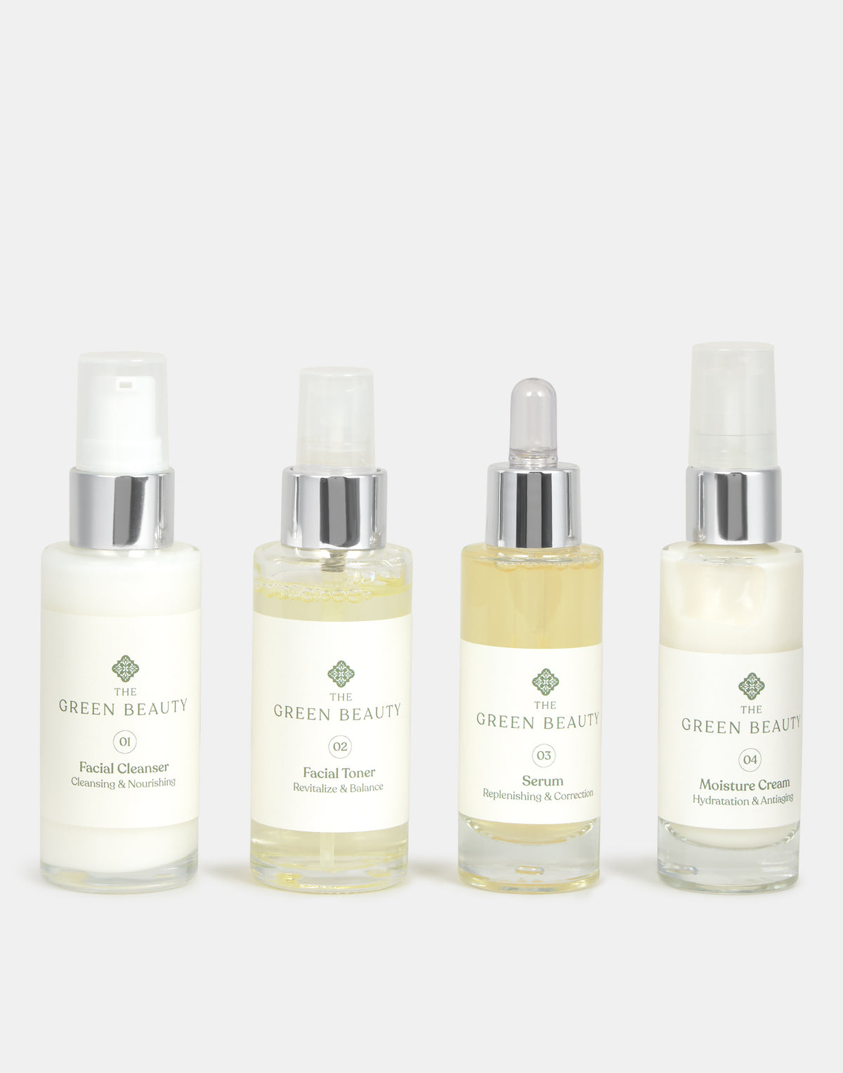 Set de cuidado facial The Green Beauty