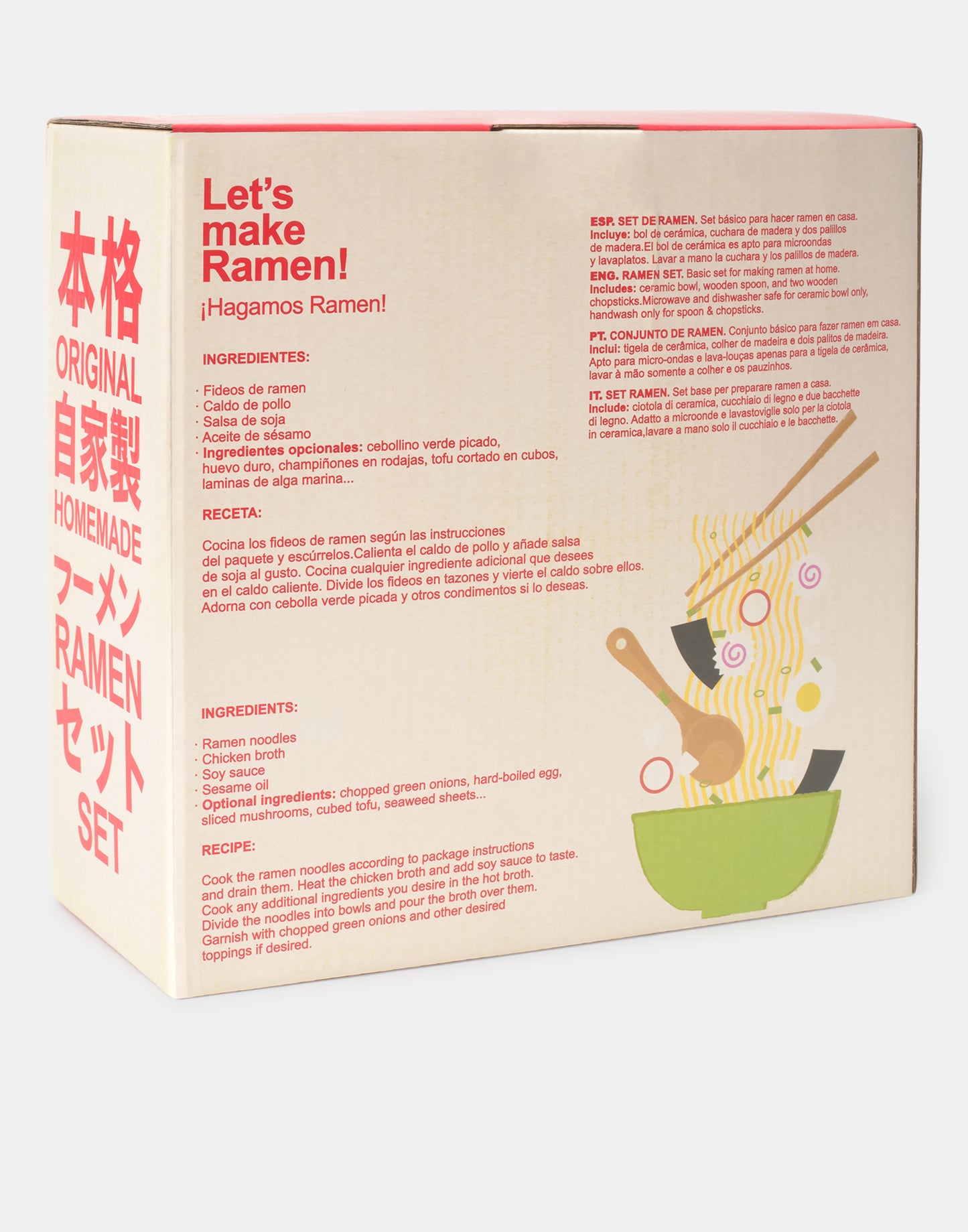 Set ramen