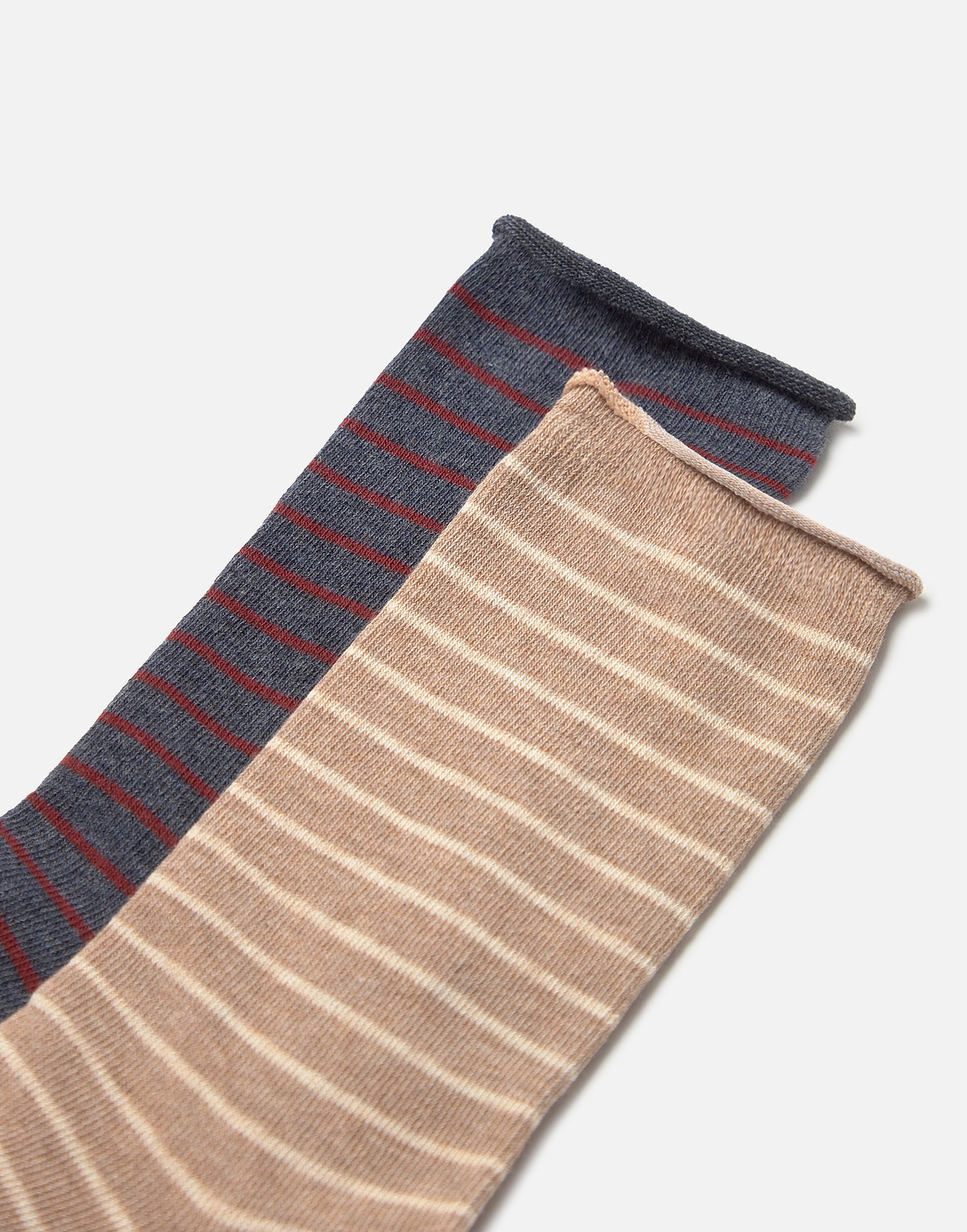 Set of 2 striped socks