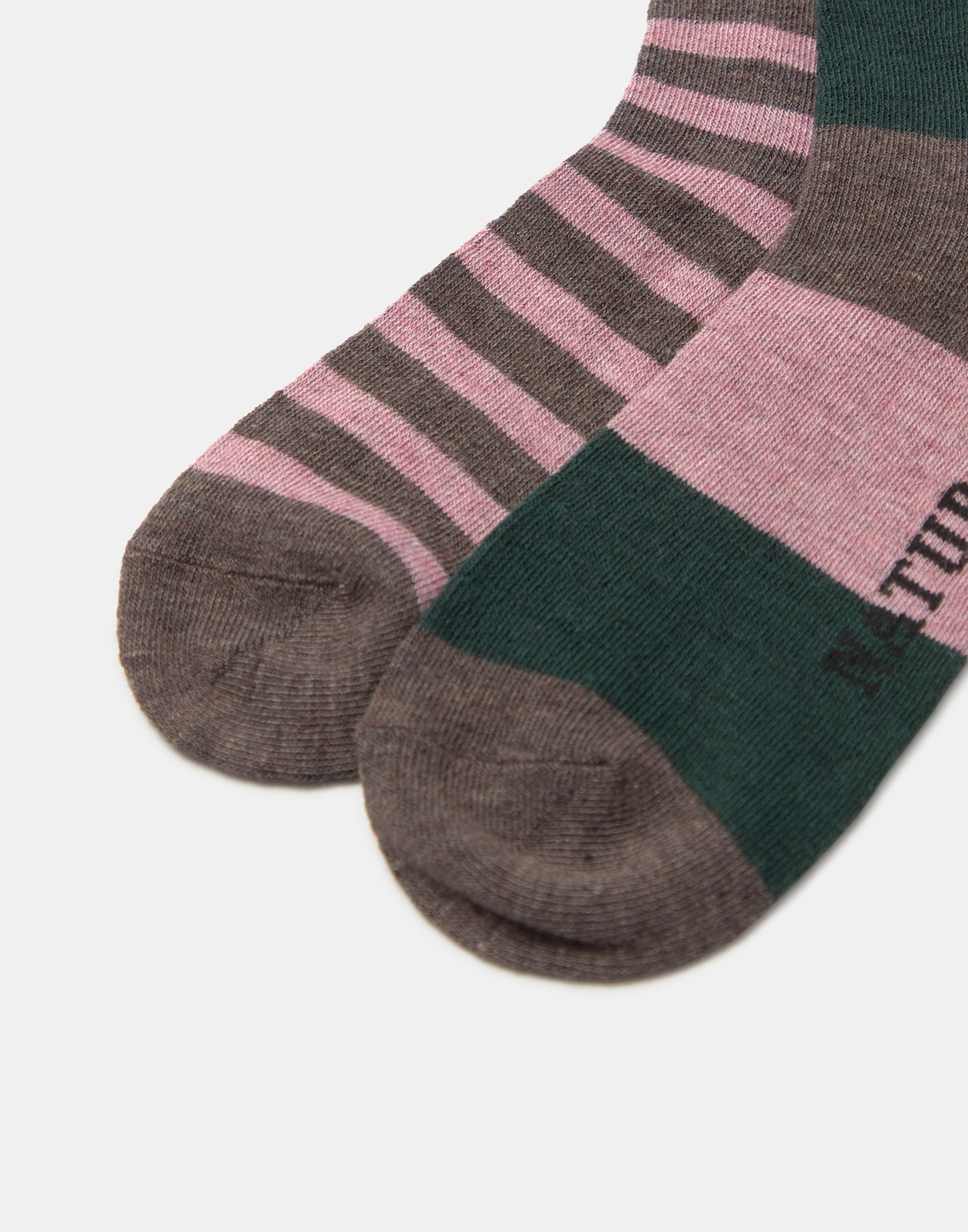 Set of 2 wide striped socks