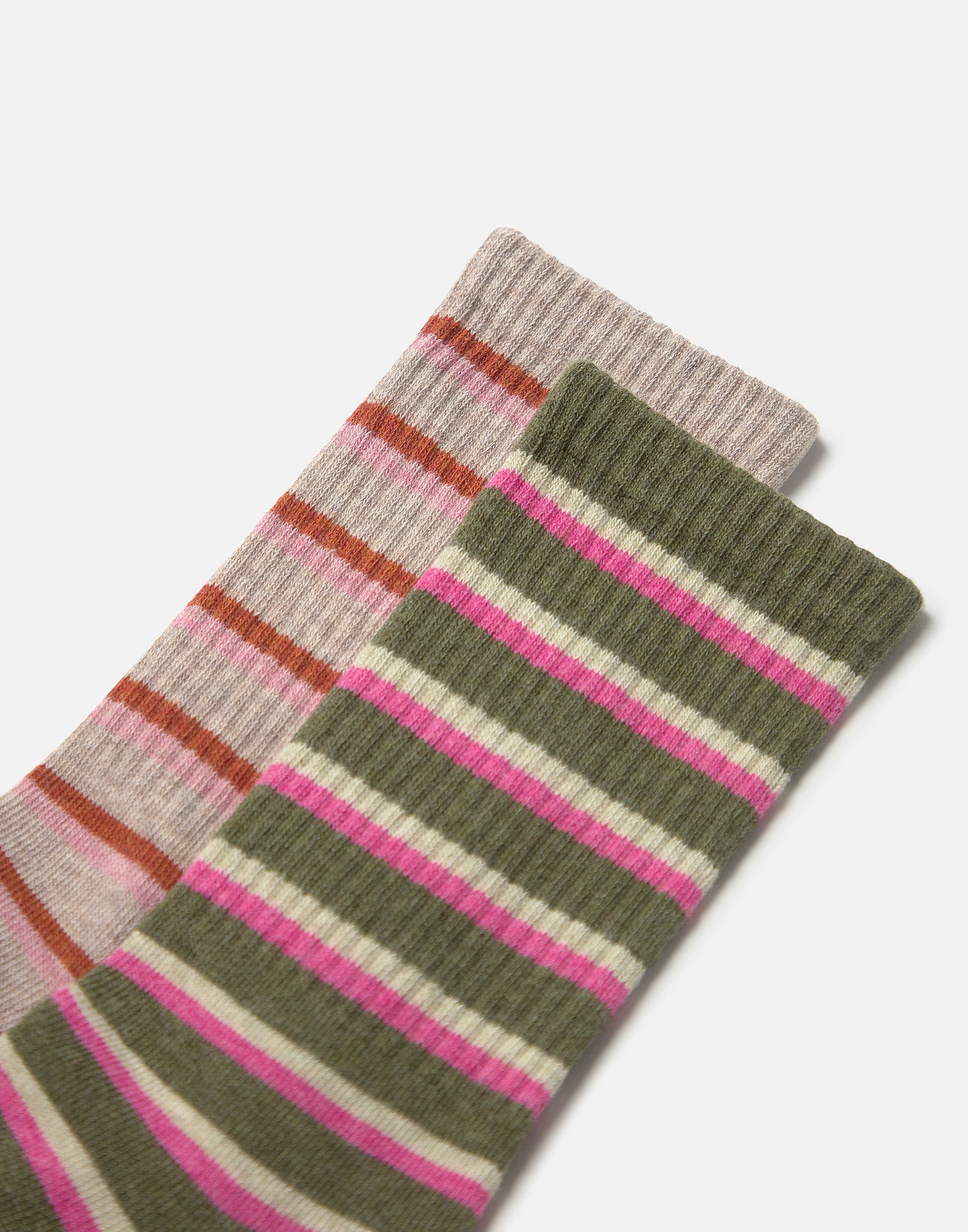 Set of 2 striped socks