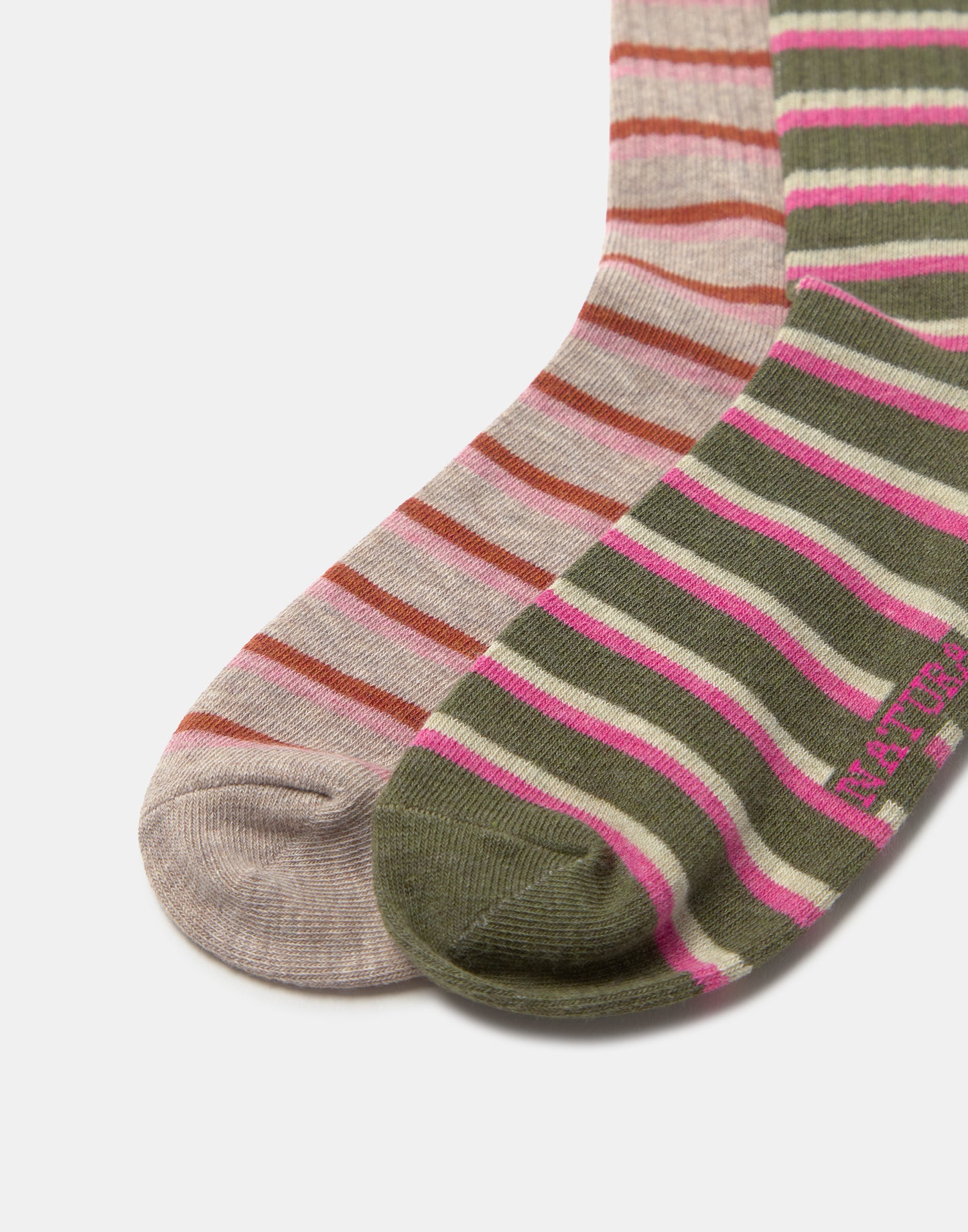 Set of 2 striped socks