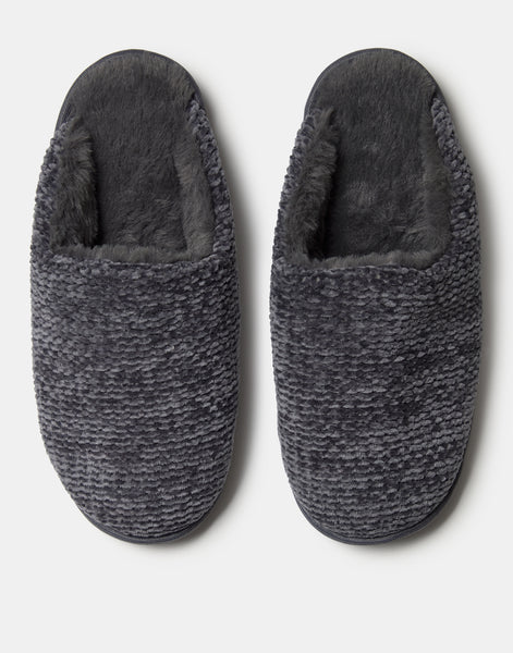 Men's chenille slipper