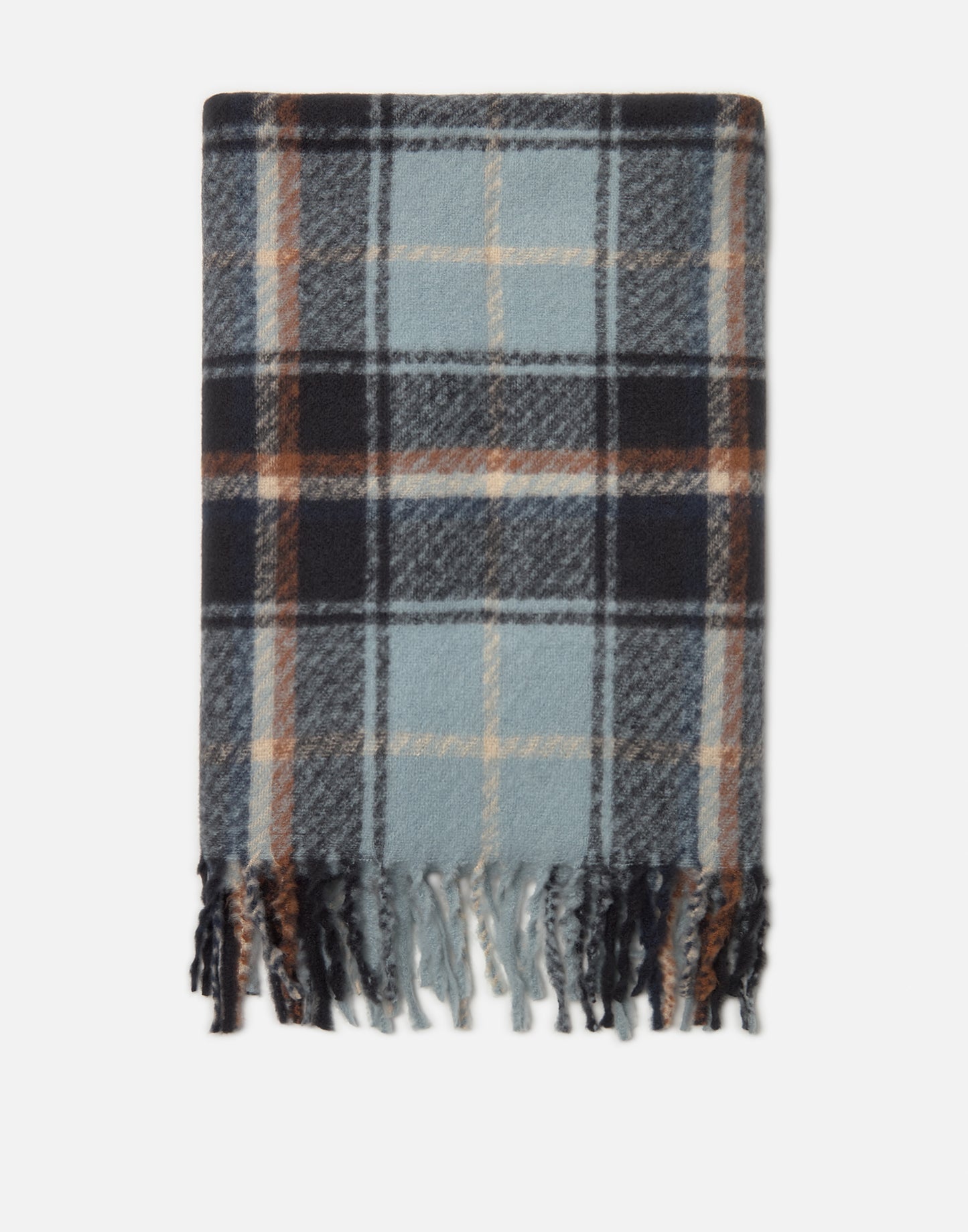 Thin checkered scarf