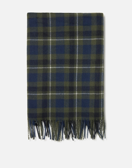 Thin tartan scarf