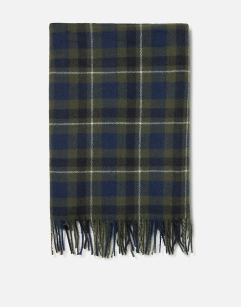 Thin tartan scarf