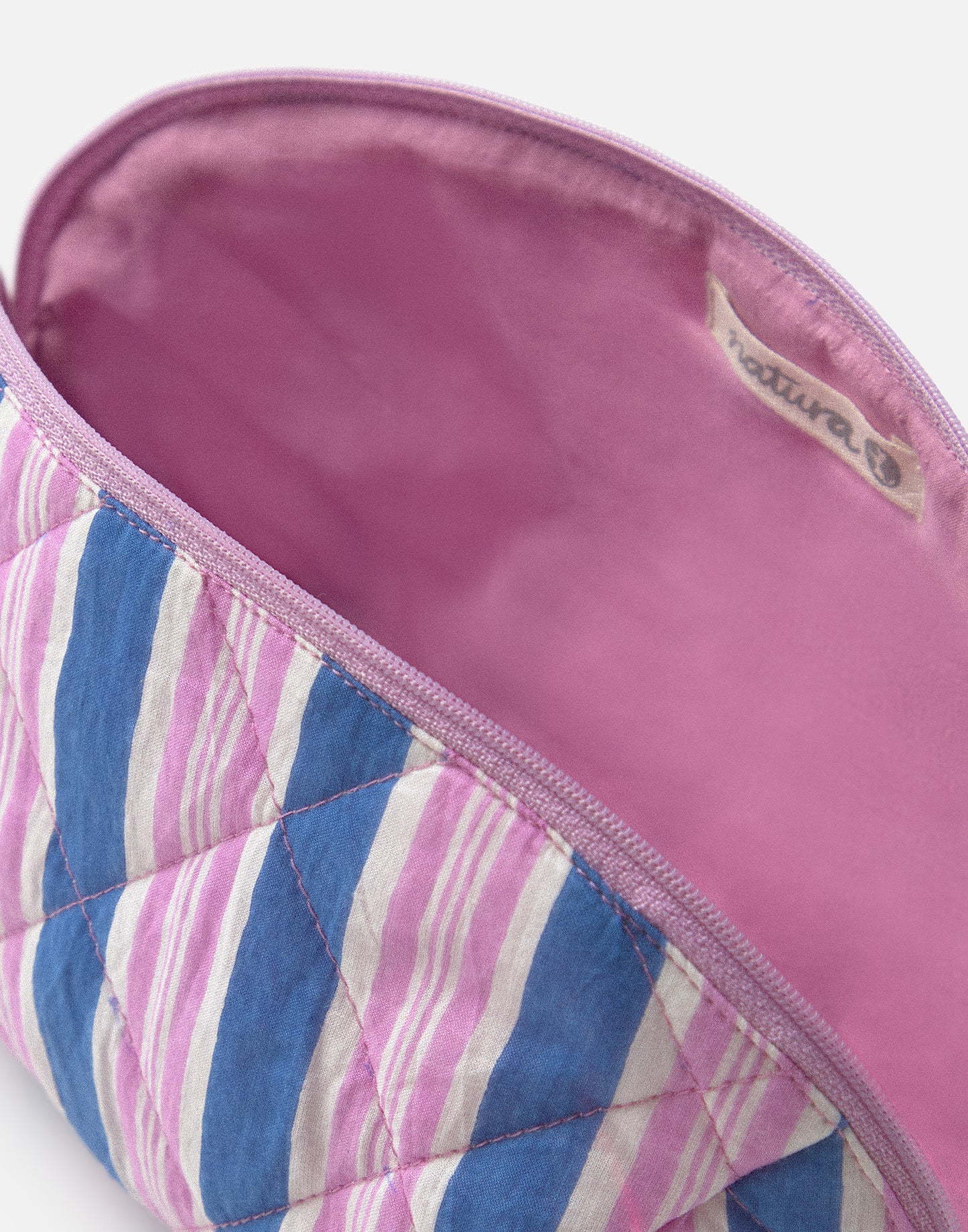 Jaya stripes toiletry bag