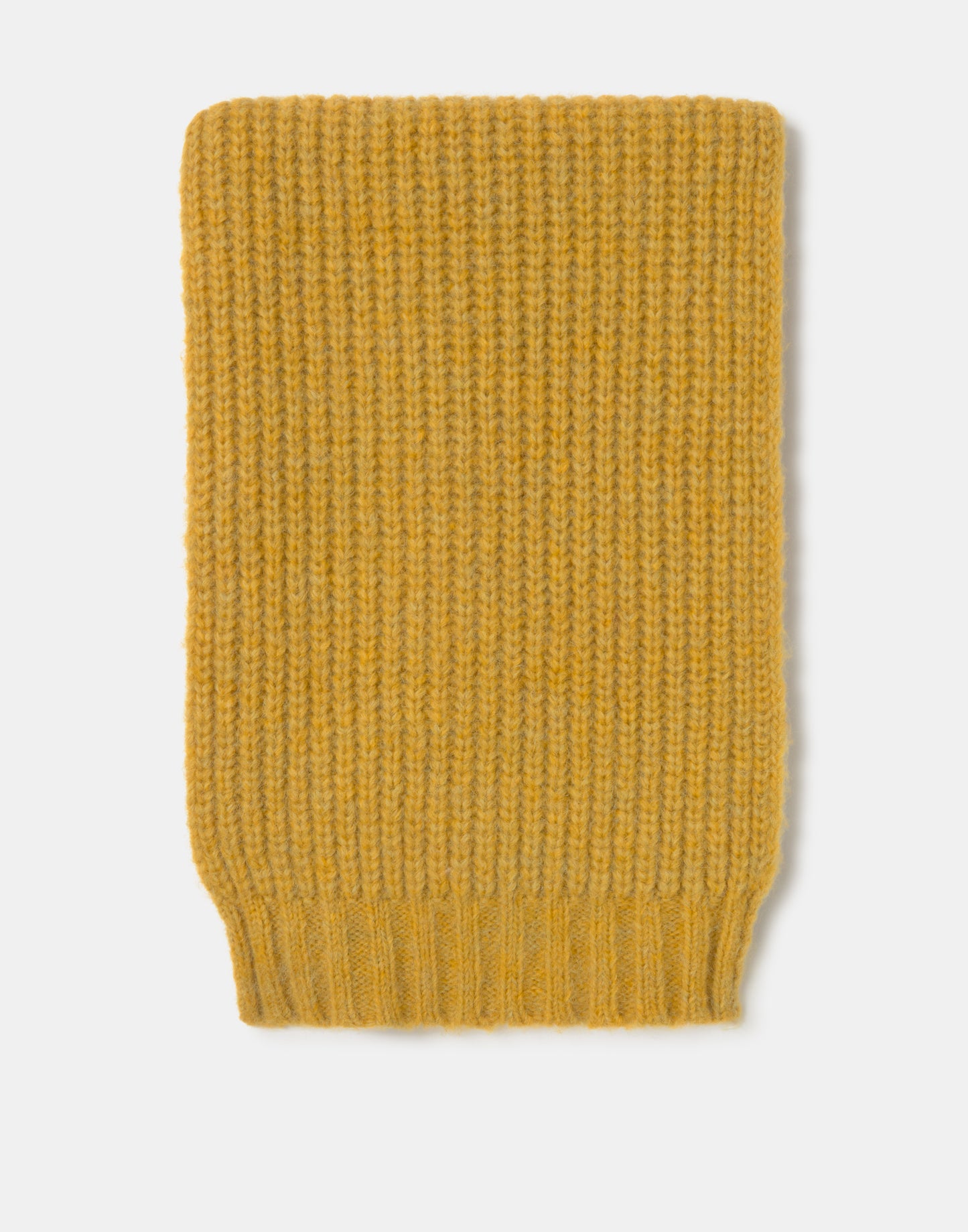 Chunky knit scarf