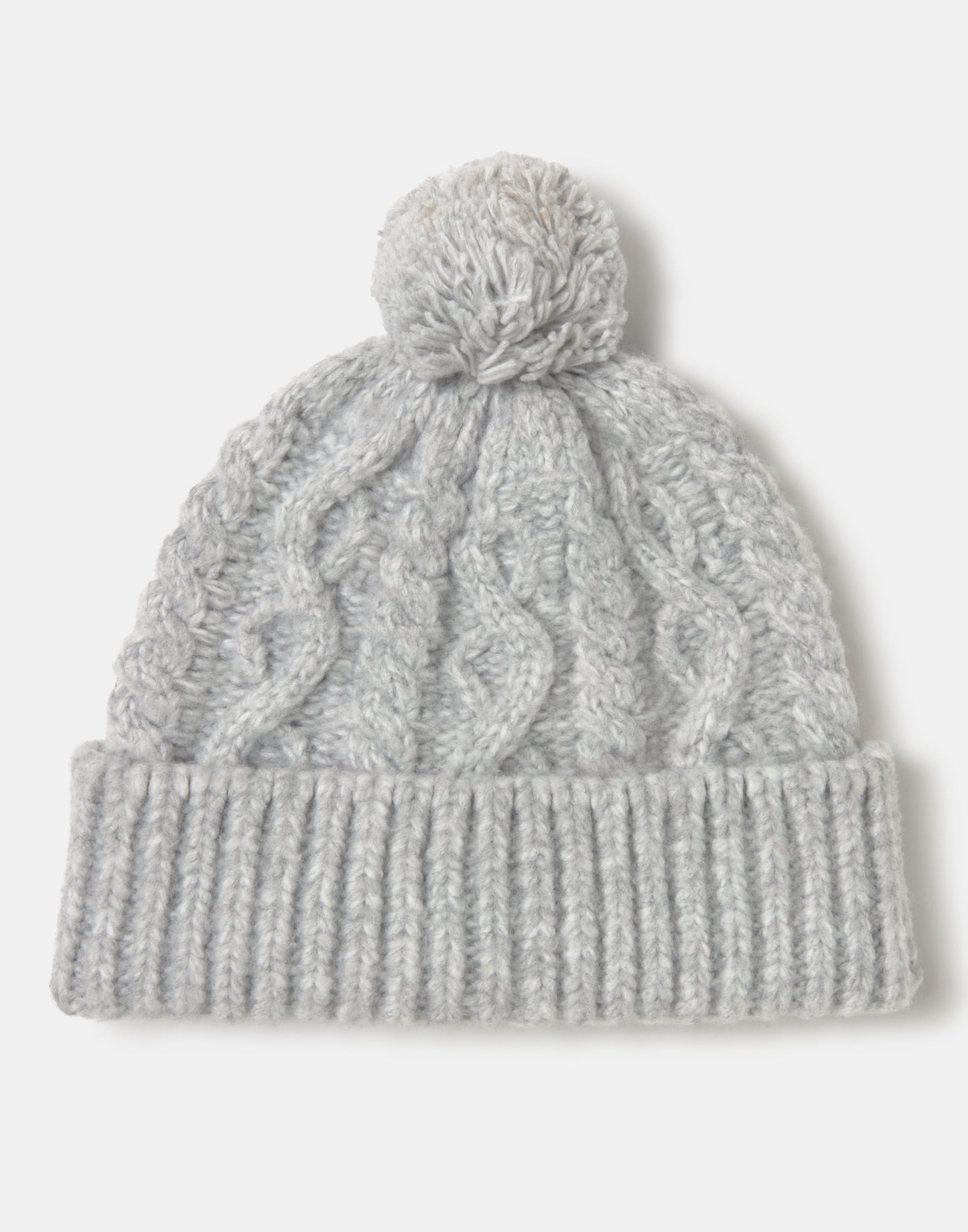 Gorro trenza pompón