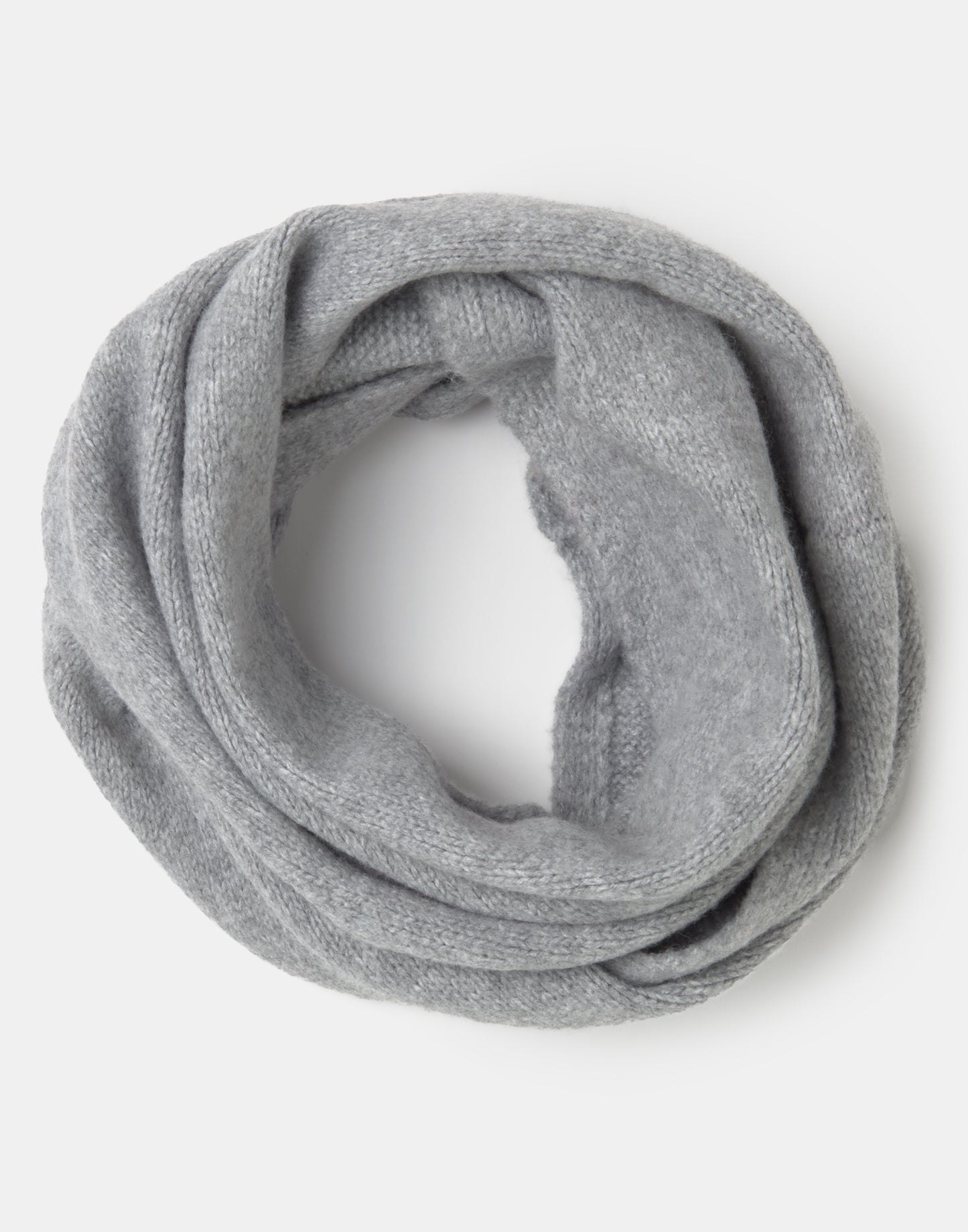 Plain neck scarf