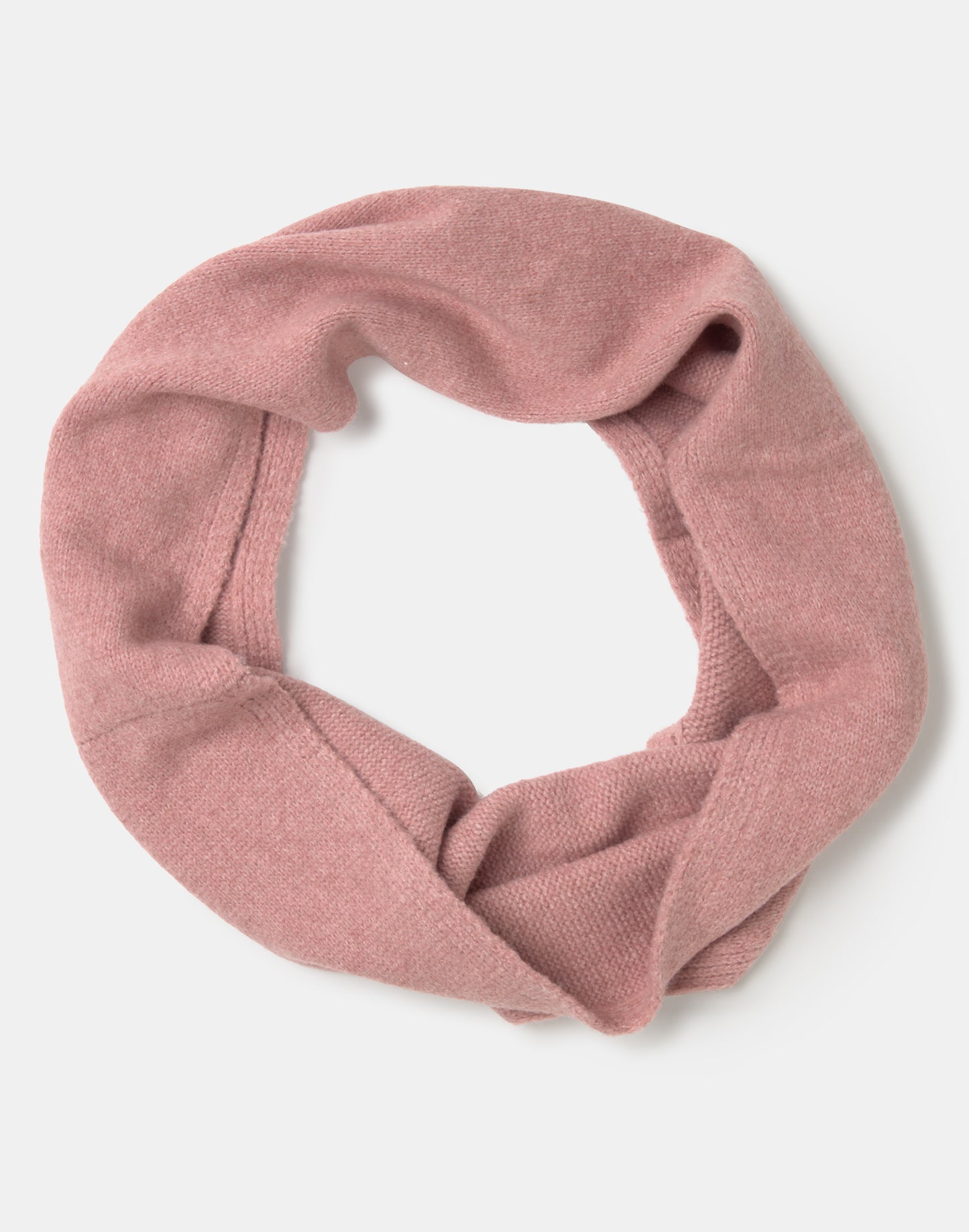 Plain neck scarf