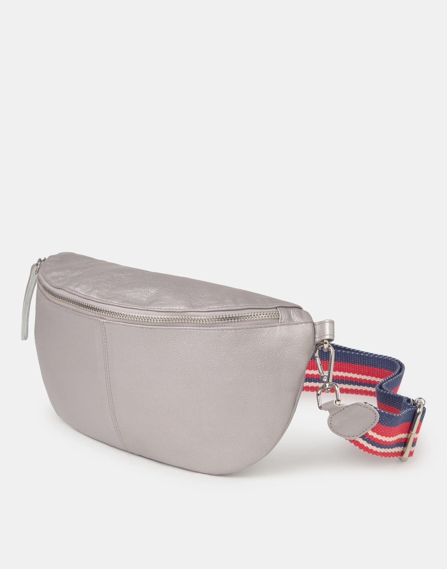 Metallic fanny pack