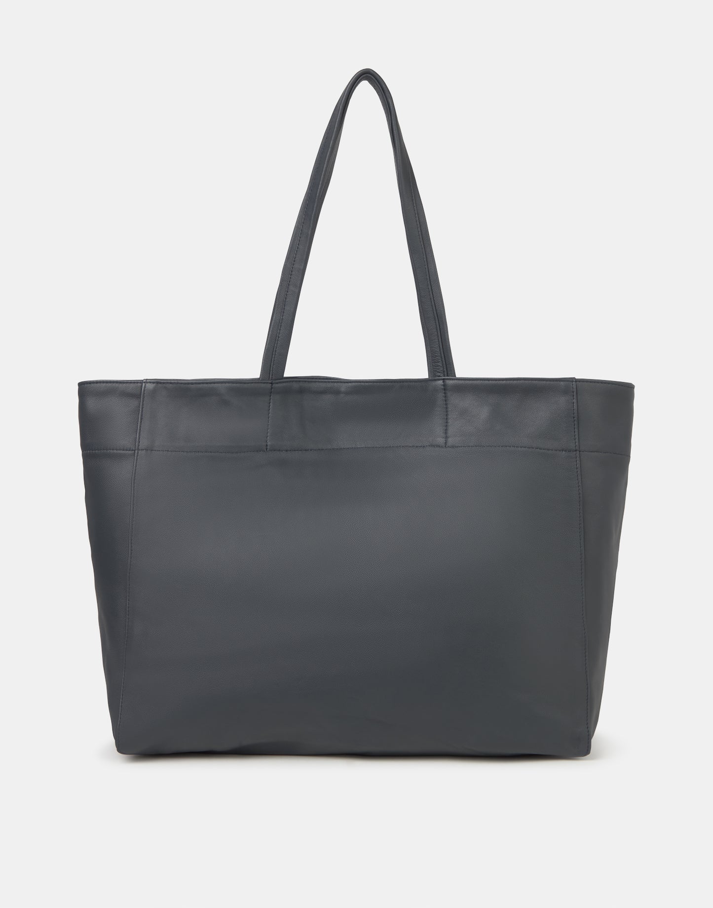 Sac shopper en cuir nappa