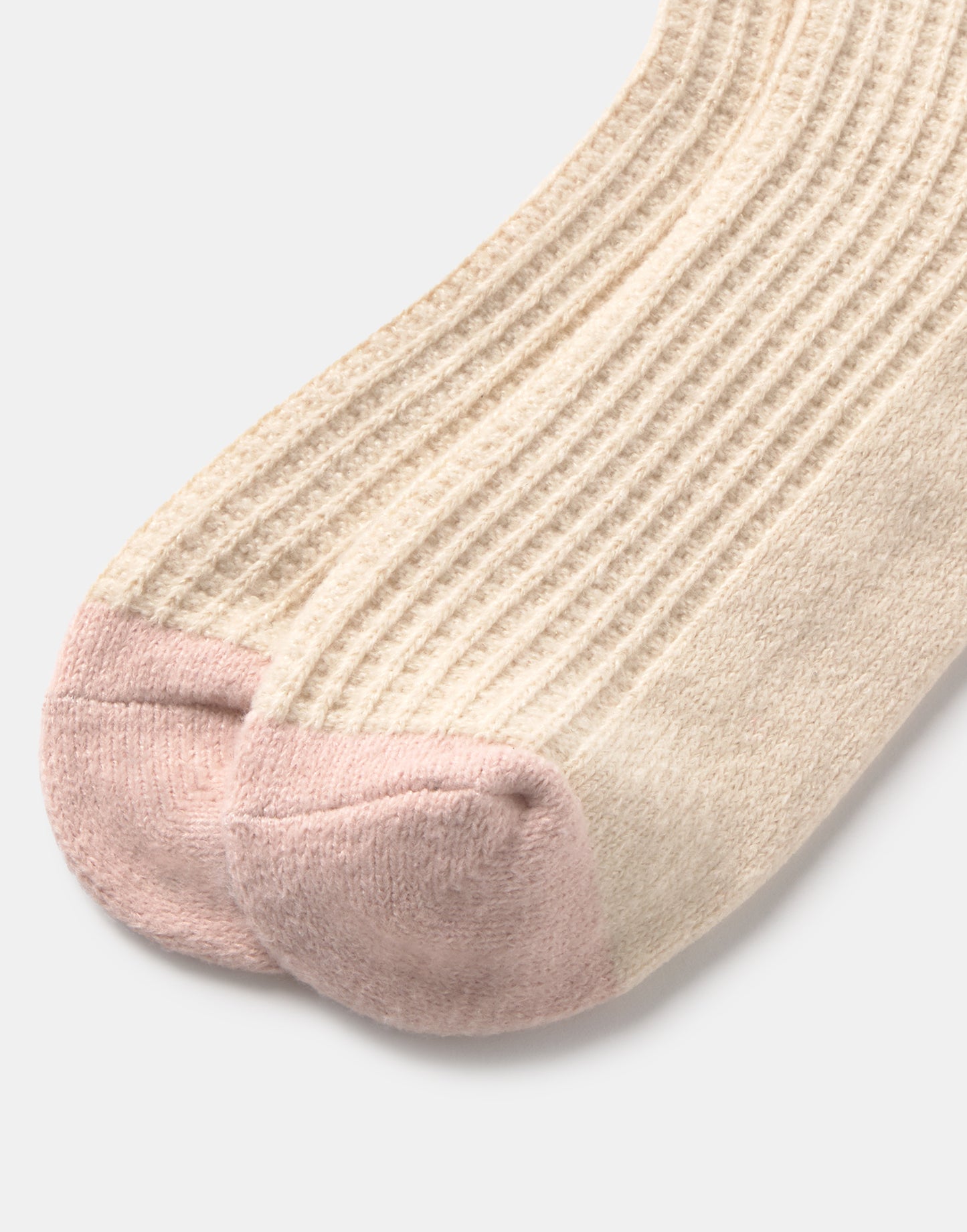 Ribbed crew socks