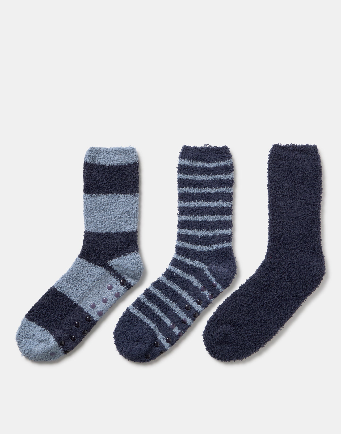 Set of 3 fluffy fantasy socks for men